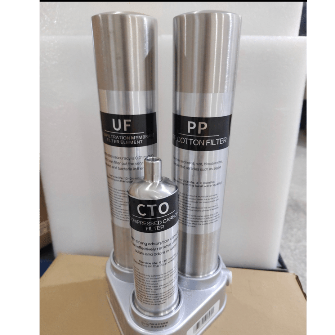 Home Water Purifier System Stainless Steel 3 Stage System - Image 7