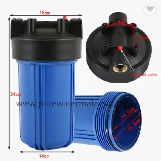 10"Double Stage Jumbo Big Blue Whole House Housing Water Filter - Image 5