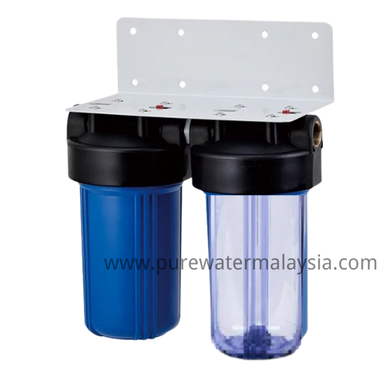 10"Double Stage Jumbo Big Blue Whole House Housing Water Filter - Image 3
