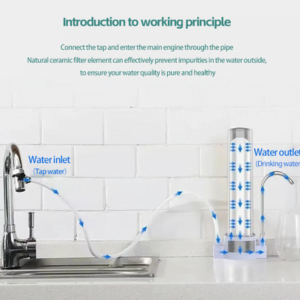 Single Filtration Pre Filter Water Filter System Counter Top - Image 6