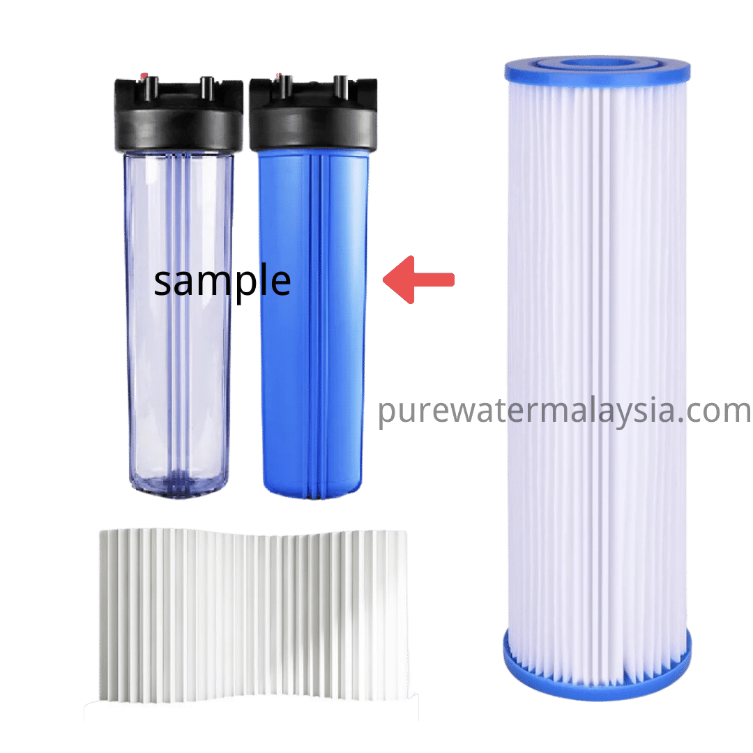 Big Blue Filter 20″Jumbo Pleated Sediment Filter Cartridge