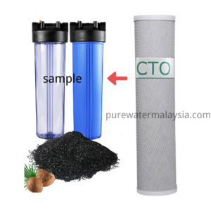 Big Blue Filter 20″Jumbo CTO Carbon Block Filter Cartridge