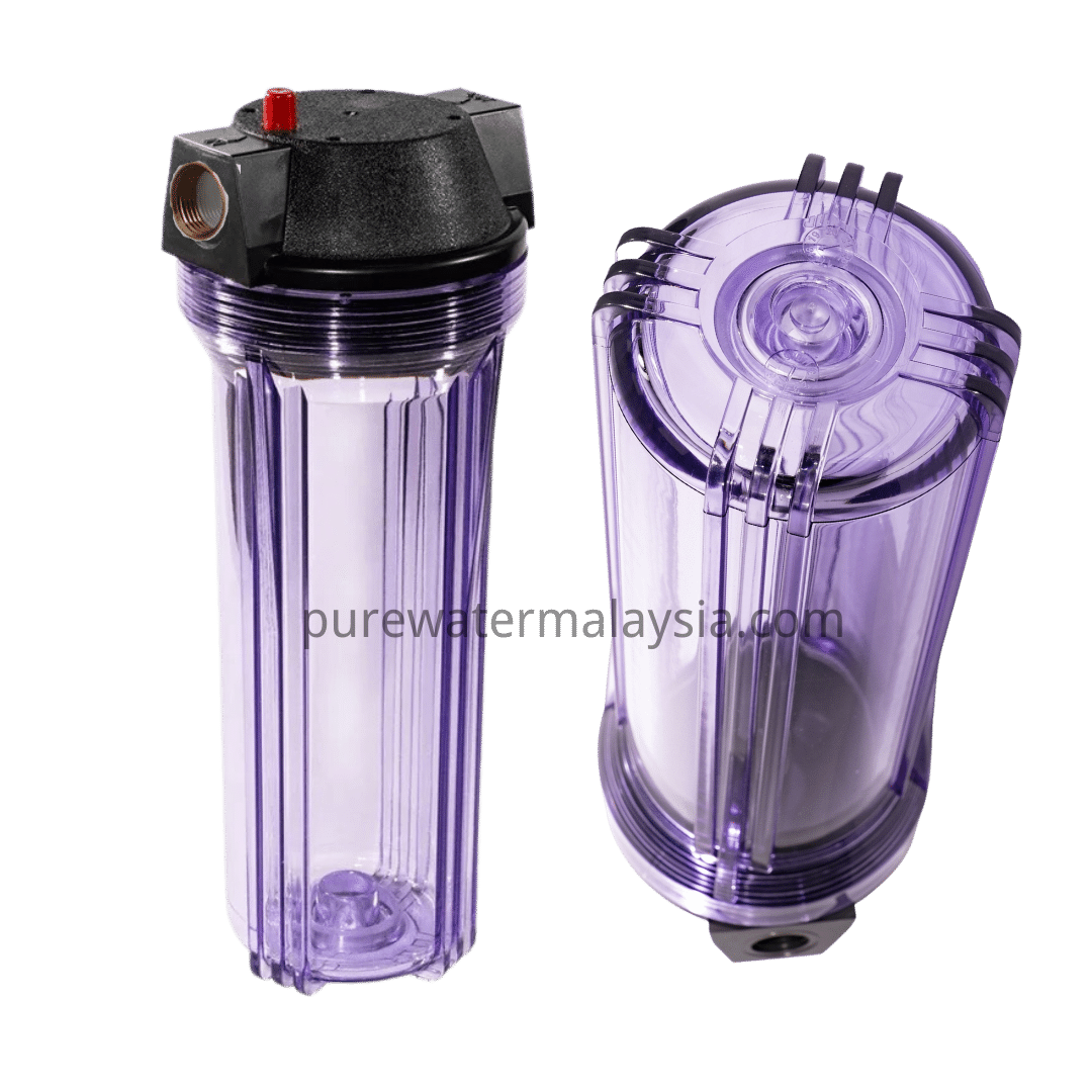 Whole House Water Filter 10″inchi Clear Housing Filter - Image 4