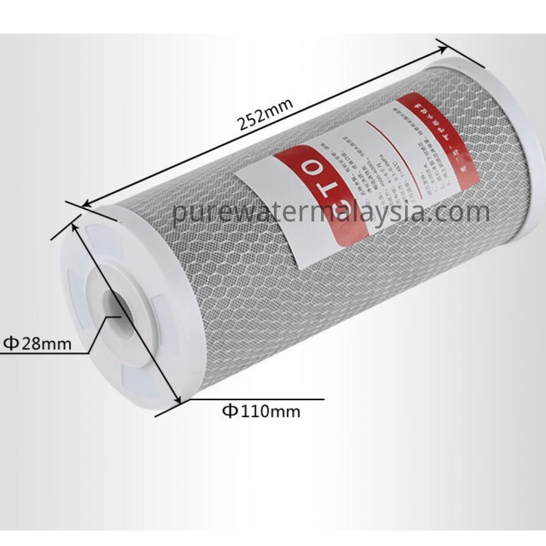 Big Blue Filter 10″Jumbo CTO Carbon Block Filter Cartridge - Image 5