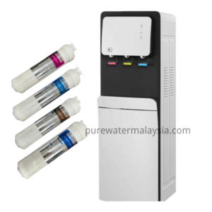 Kemflo Water Dispenser Hot Warm Cold Direct Paping Model SH-313BB