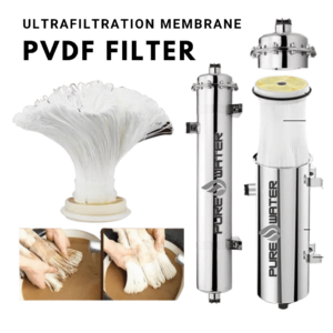 Ultrafiltration Membrane PVDF Water Purifier System 0.01 Micron