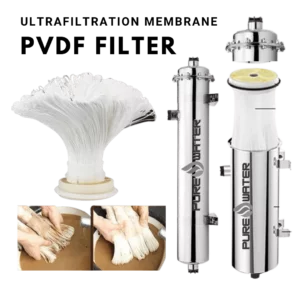 Ultrafiltration Membrane PVDF Water Purifier System 0.01 Micron