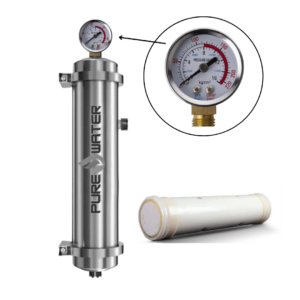 Pressure Meter Ultra Filtration System Uf Mambrane 0.01 Micron
