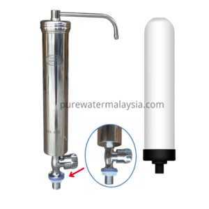 Stainless Steel Water Filter HBS Upright SUS304