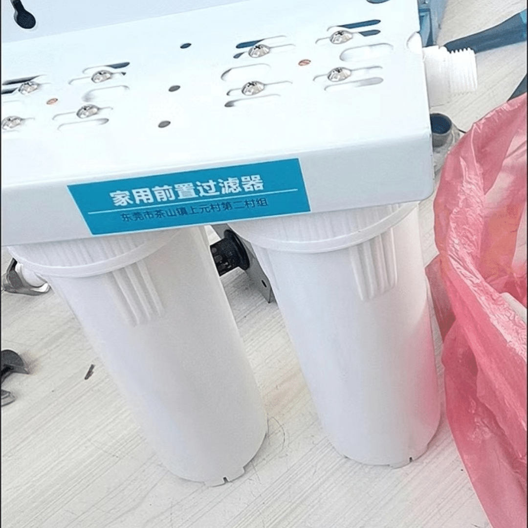 Double Ro Housing Water Filter 10″inchi Pre Filter (White) - Image 3