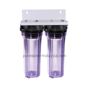 Double Water Filter Housing 10″inchi Clear Pre Filter
