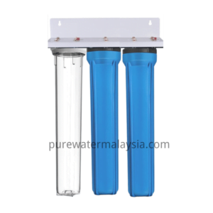 3 Stage Water Filter Housing 20“inchi Clear Blue Housing