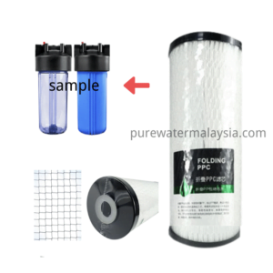 10″Jumbo Pleated Net Big Blue Filter Sediment Filter Cartridge