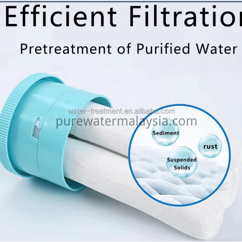 10″Jumbo Big Blue PVDF Membrane Filter Cartridge - Image 3