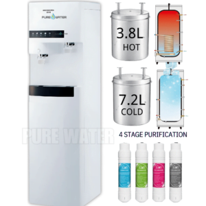 Floorstanding Hot Cold Water Dispenser Big Tank Model HP751