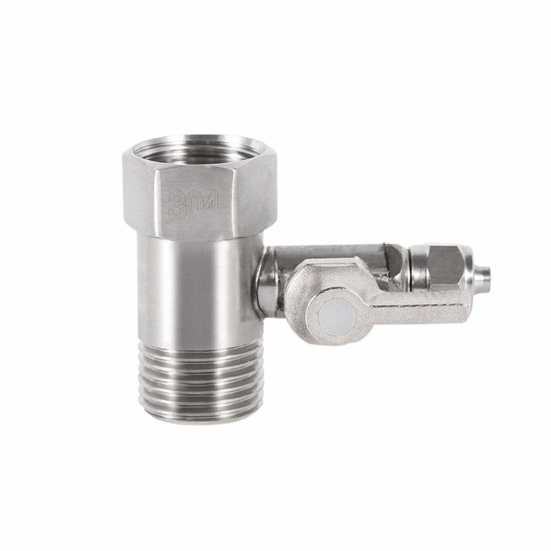 Ro Joint Adapter Connector Tee Inlet 1/2" to 1/4" - Image 7