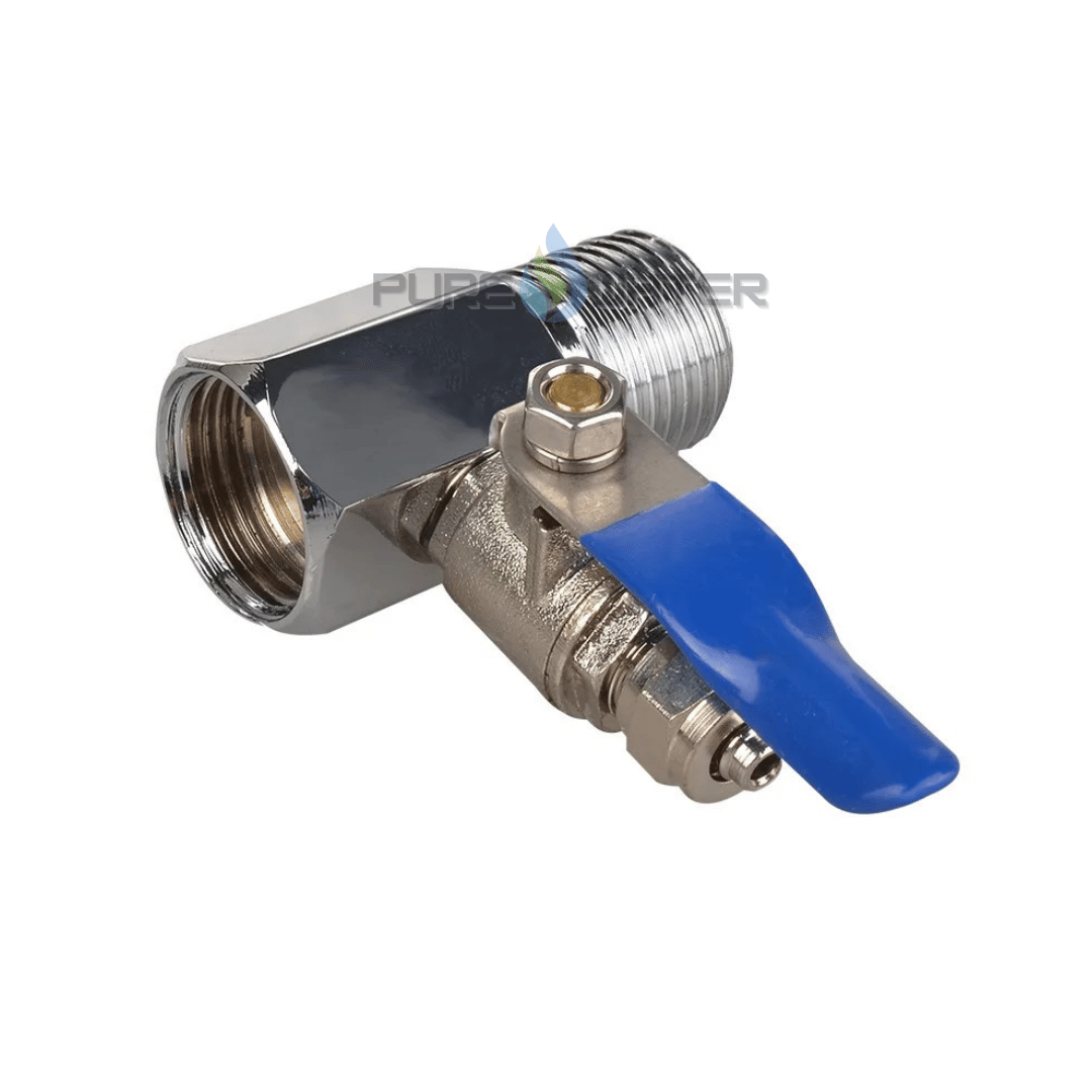 Ro Joint Adapter Connector Tee Inlet 1/2" to 1/4" - Image 4