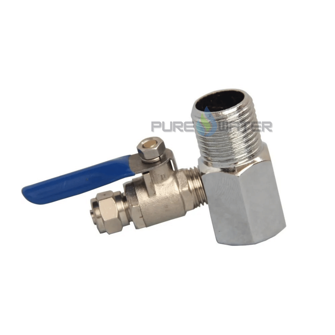 Ro Joint Adapter Connector Tee Inlet 1/2" to 1/4" - Image 5