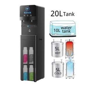 Large Water Dispenser Hot Cold Floorstanding