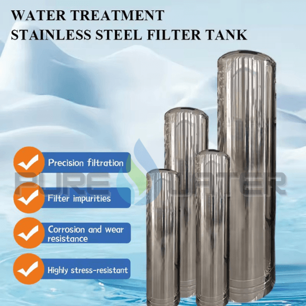 Stainless Steel Water Filter Outdoor Tank SS1665 - Image 5
